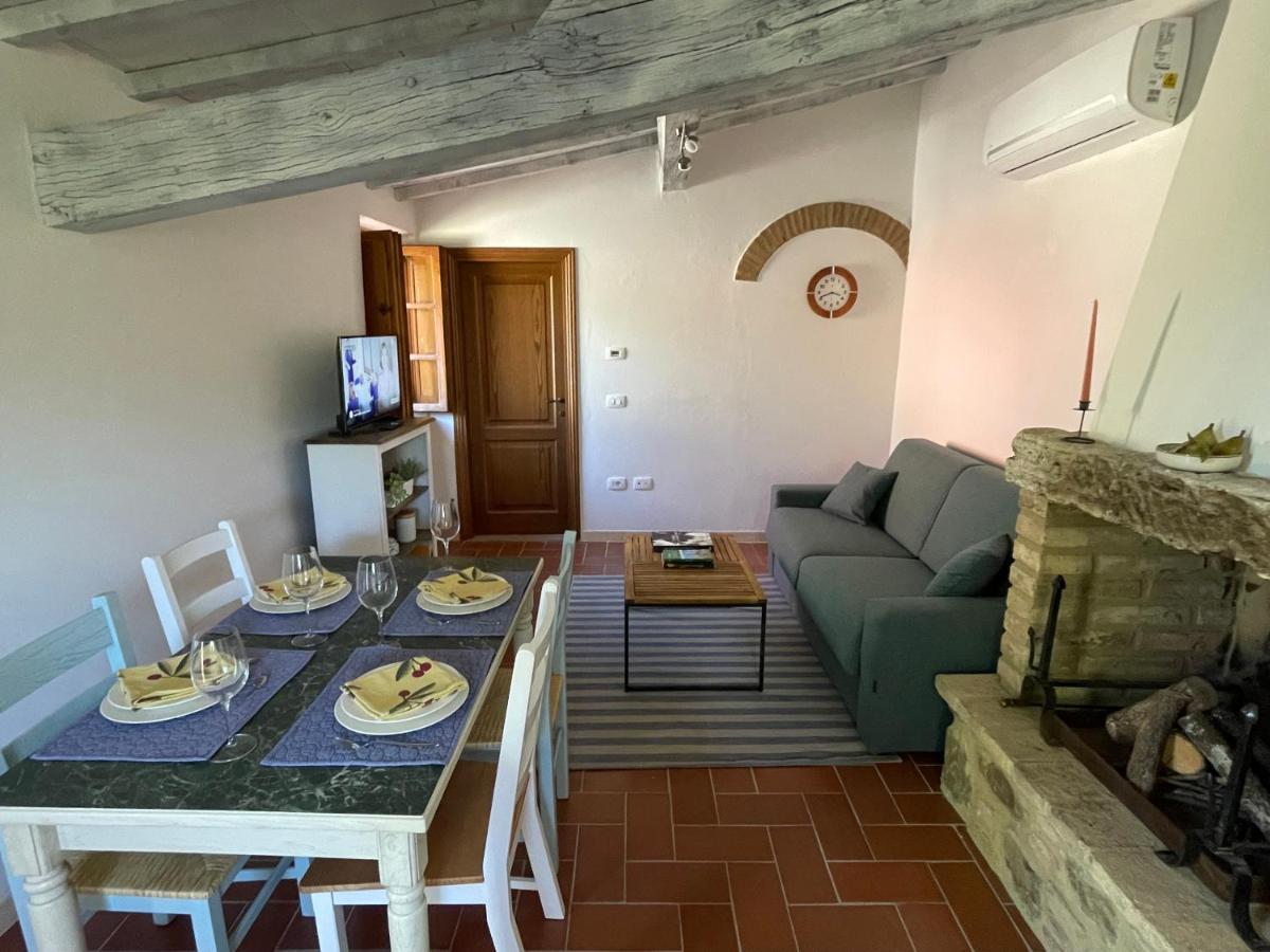 Ferienwohnung Casamoira Trequanda Exterior foto