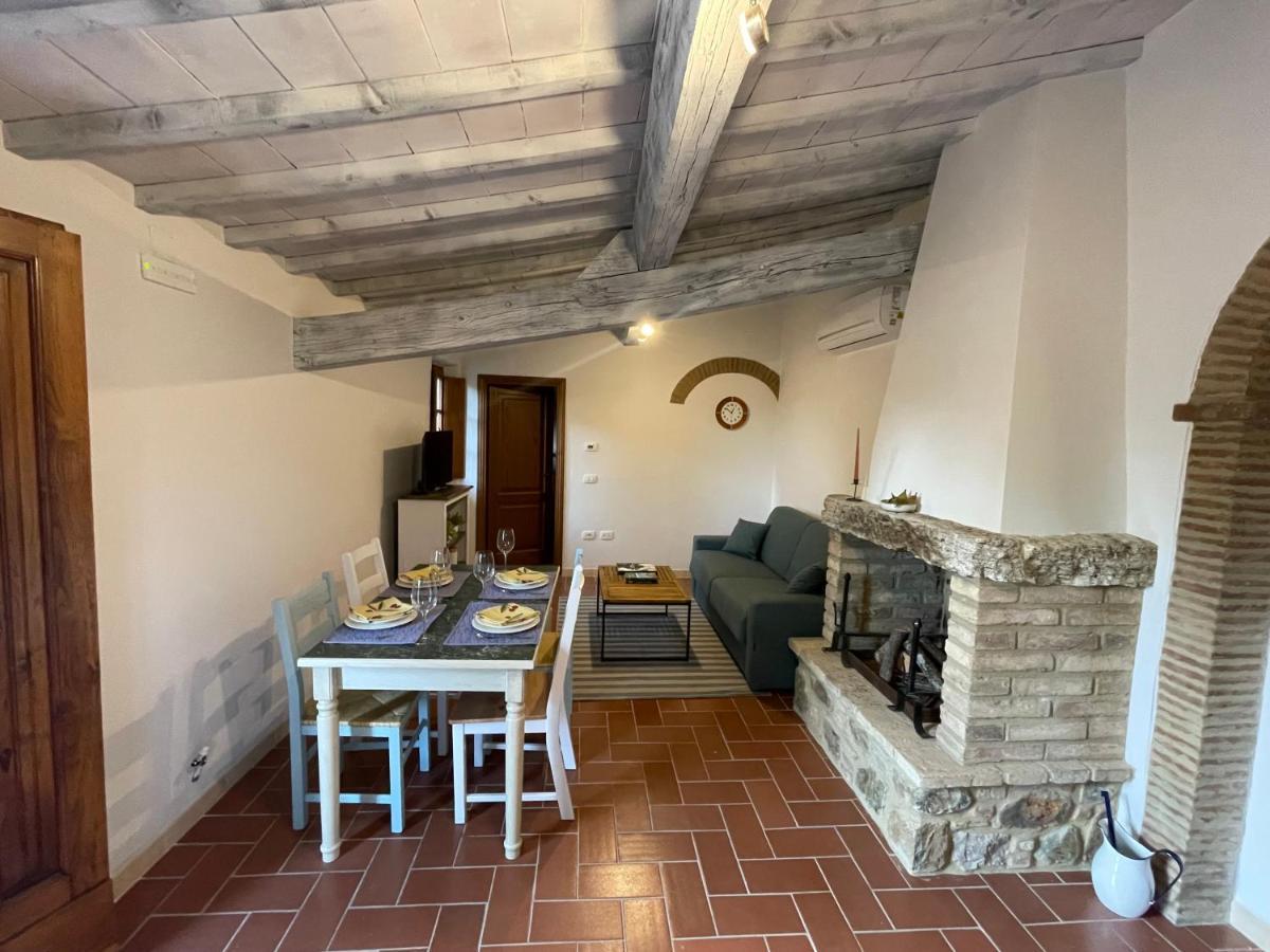 Ferienwohnung Casamoira Trequanda Exterior foto