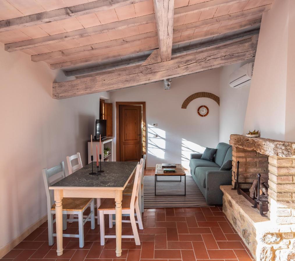 Ferienwohnung Casamoira Trequanda Exterior foto