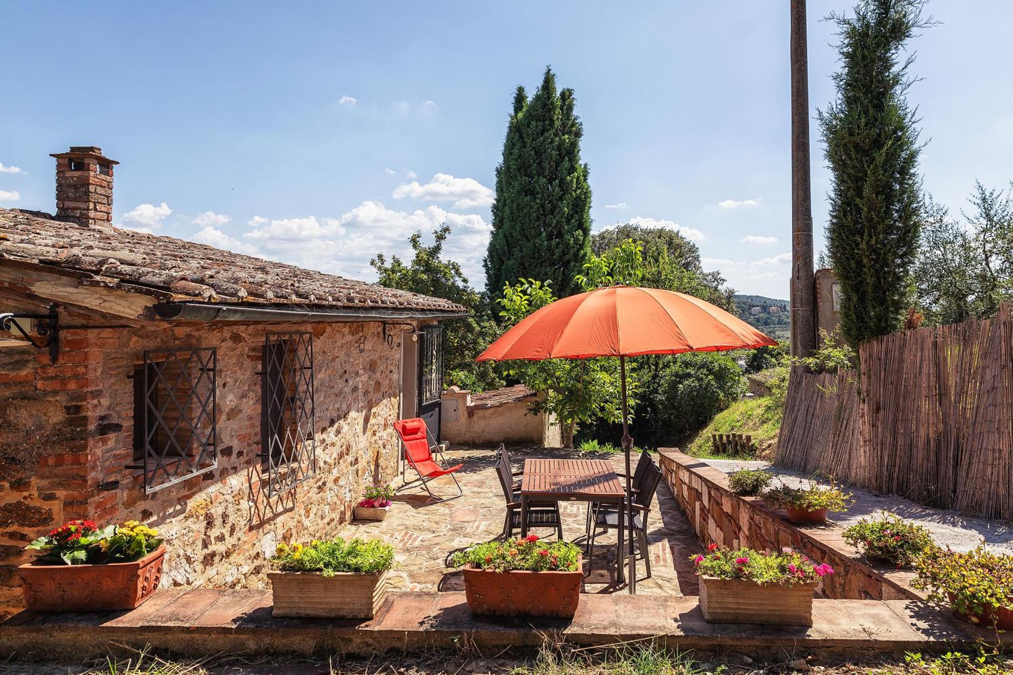 Ferienwohnung Casamoira Trequanda Exterior foto